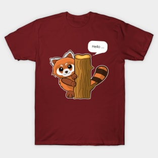 hello red panda T-Shirt